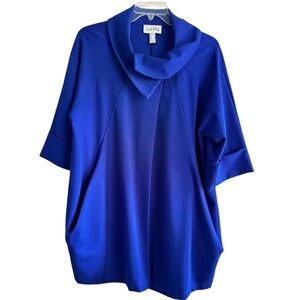 Joseph Ribkoff Contemporary Royal Blue Cape